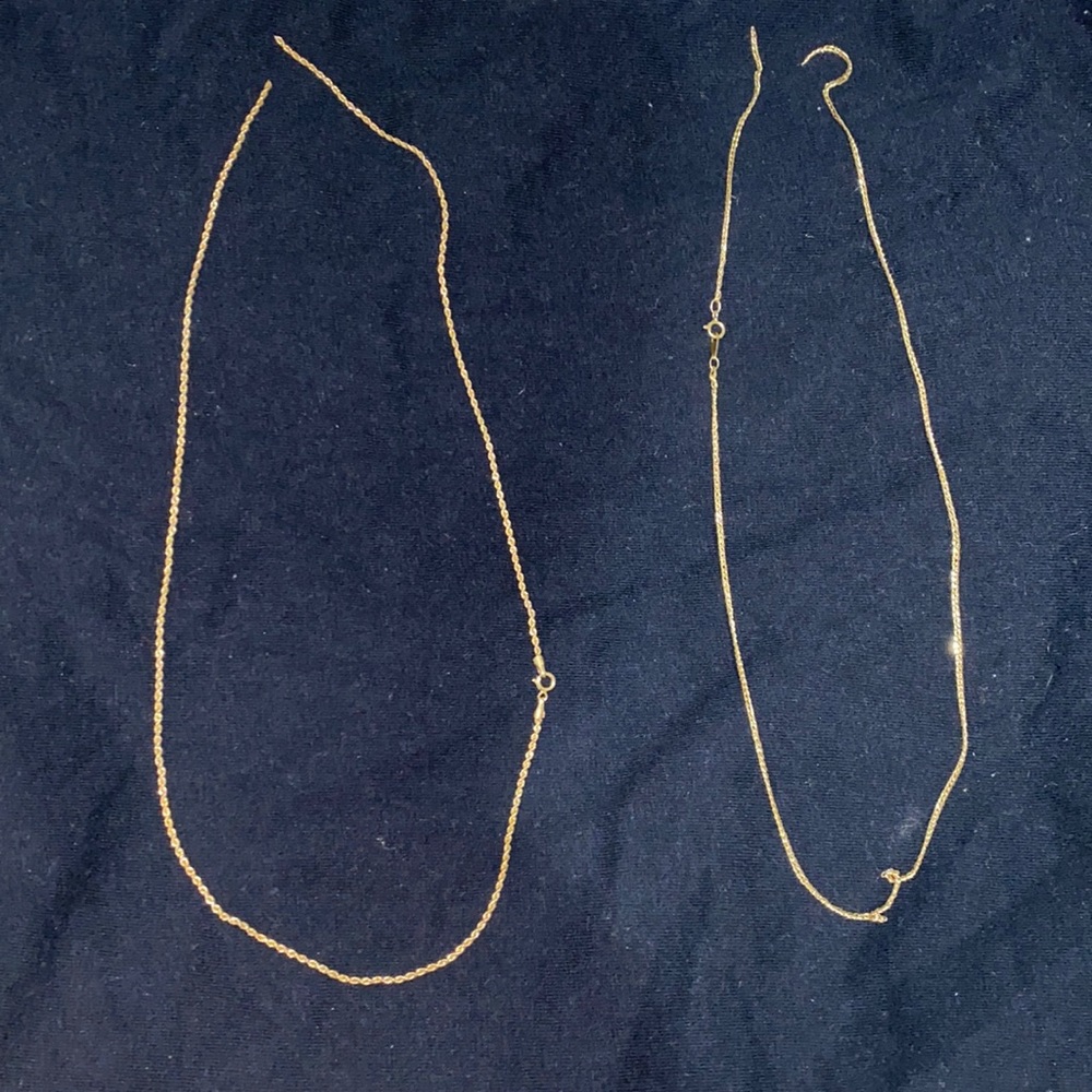 2 Gold Chains
